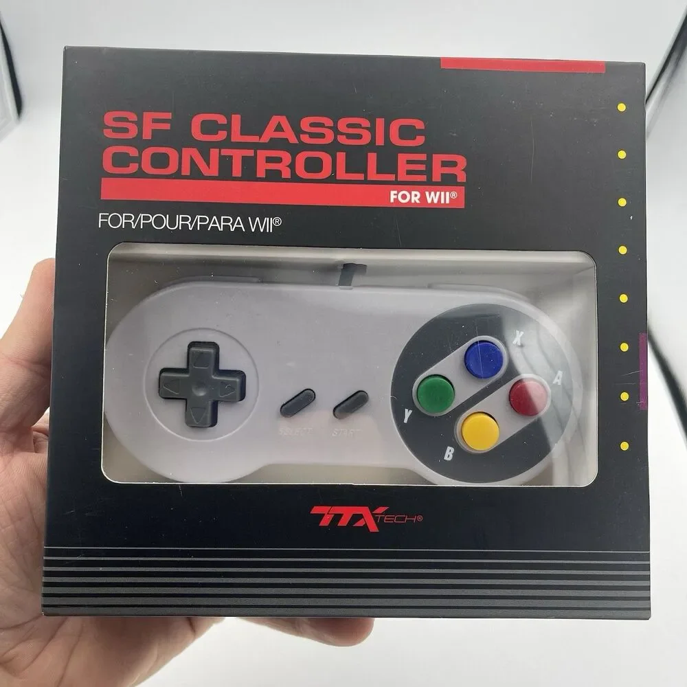 SF Classic Controller Pad for Wii Style TTX Tech